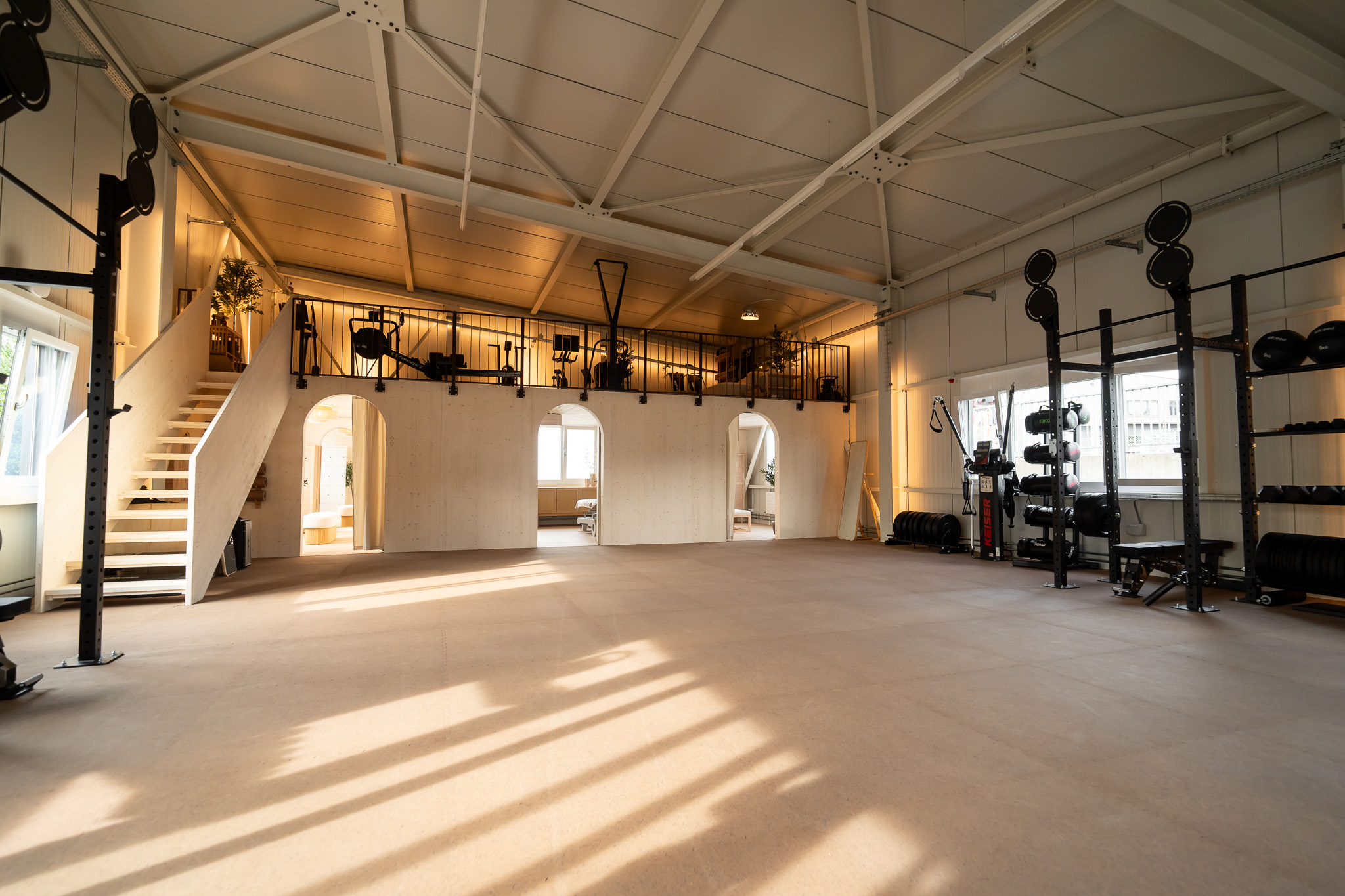 Innenausbau Healthloft in Ipsach BE